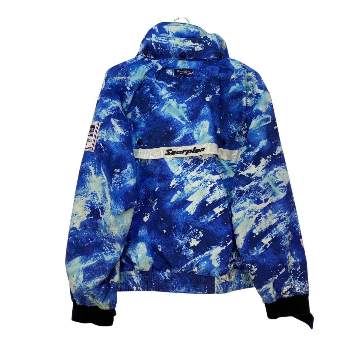Phenix 💥 vintage blue and white tie-dye Scorpion Shimano skiwear Size US M / EU 48-50 / 2 - 2 Thumbnail