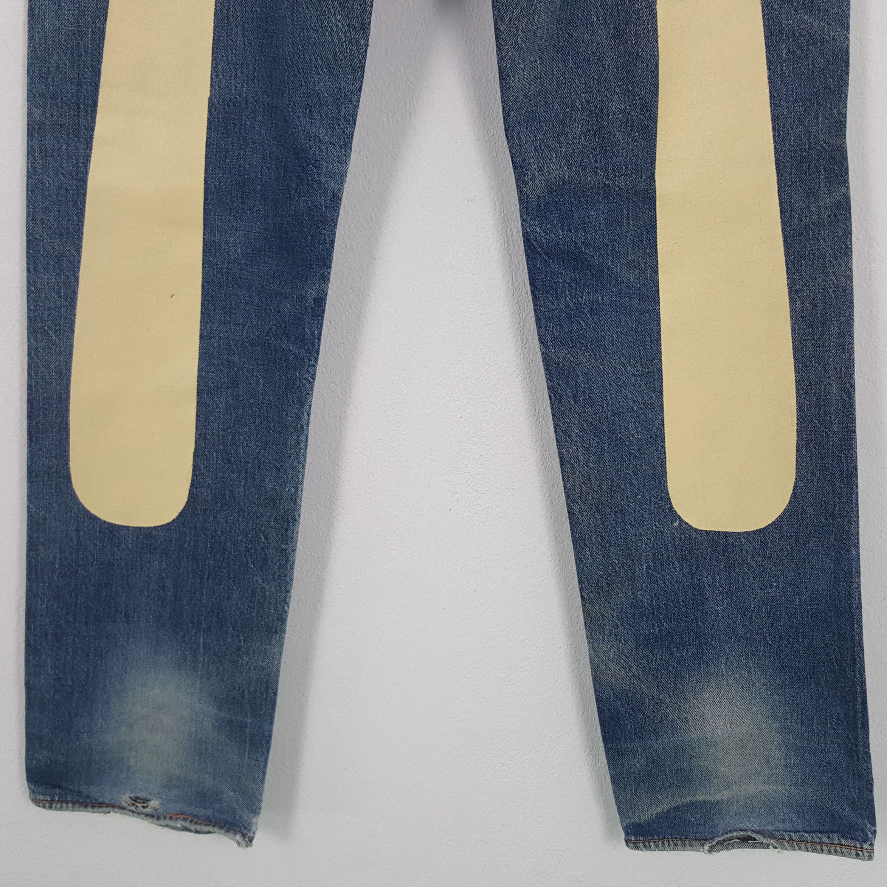 Evisu Vintage Evisu Japanese Brand Custom Art Denim Jeans Size US 31 - 3 Thumbnail