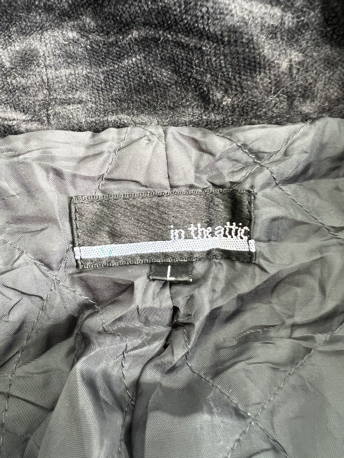 If Six Was Nine 1990s In The Attic 🇯🇵 Velour Patchwork Velco Strap Hoodie Size US L / EU 52-54 / 3 - 11 Thumbnail