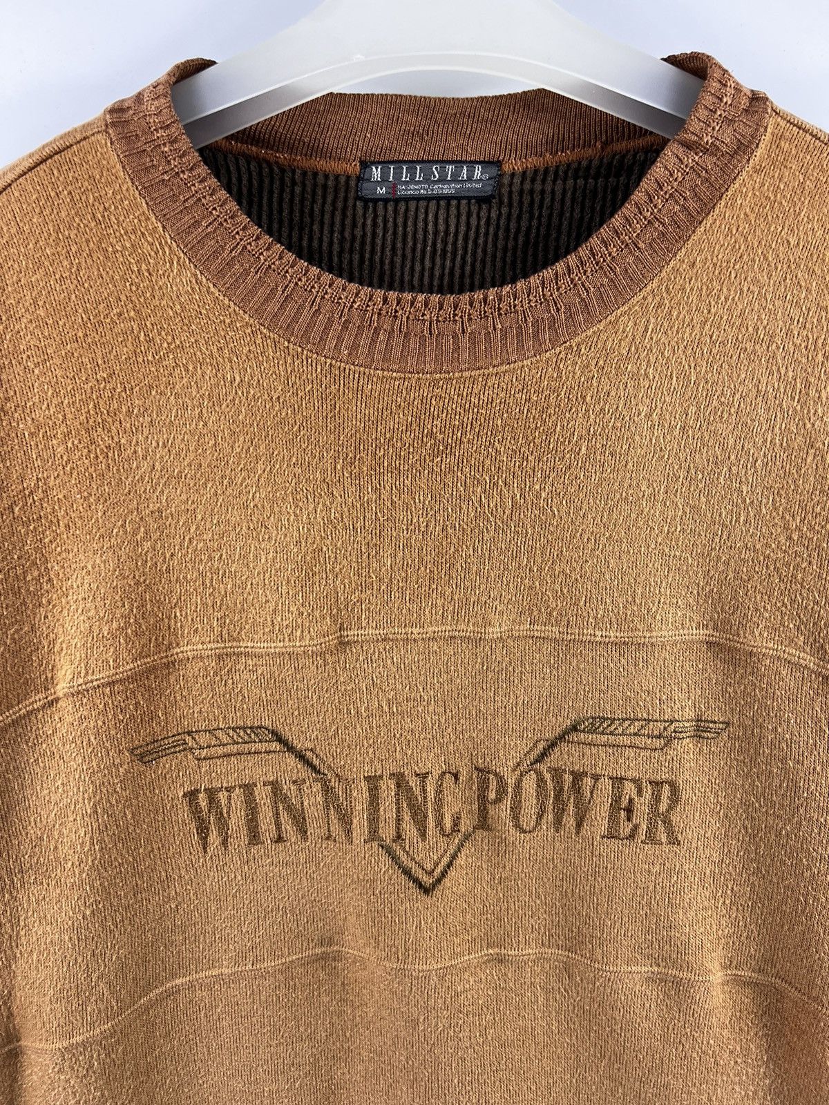 Japanese Brand 🔥 Vintage japon Mill Star Winning Power Roundneck - M Size US M / EU 48-50 / 2 - 4 Thumbnail