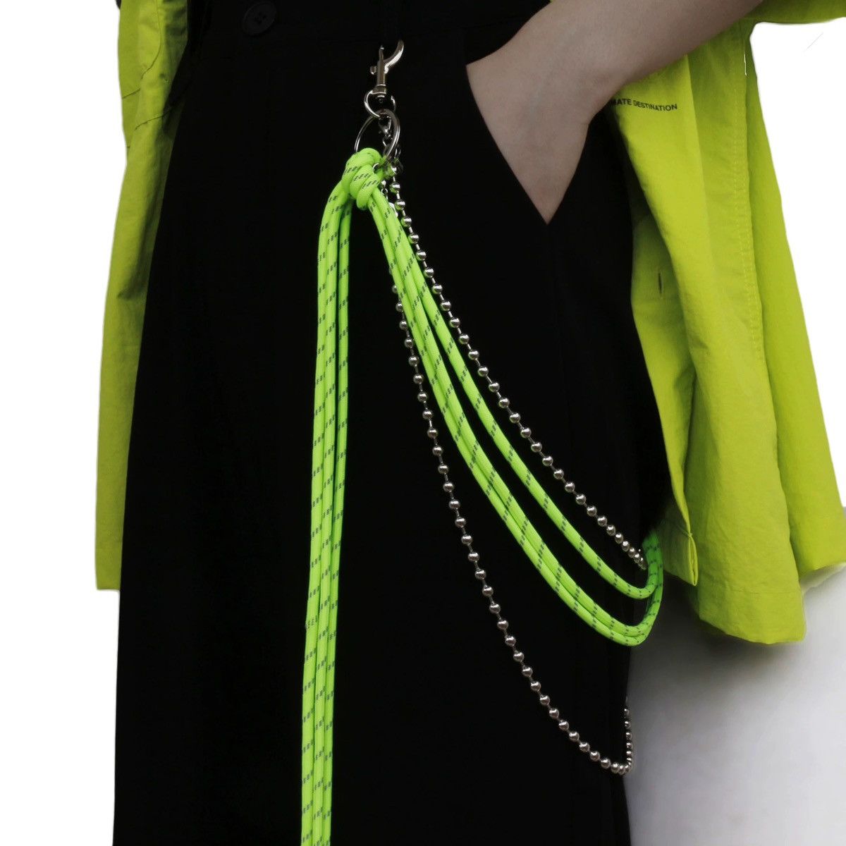 Japanese Brand × Vintage Outdoor retro punk layered rope chain pocket chain keychain Size ONE SIZE - 3 Thumbnail