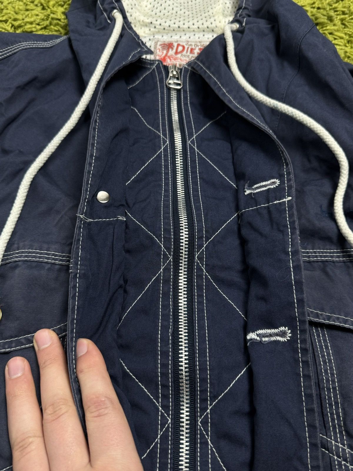 Diesel Diesel vintage blue jacket Size US L / EU 52-54 / 3 - 4 Thumbnail