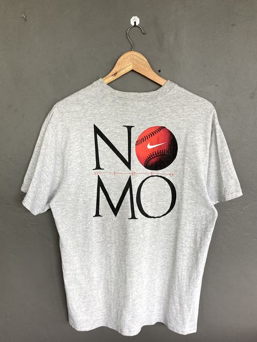 Nike Vintage 90's Nike Hideo Nomo Tee | Grailed