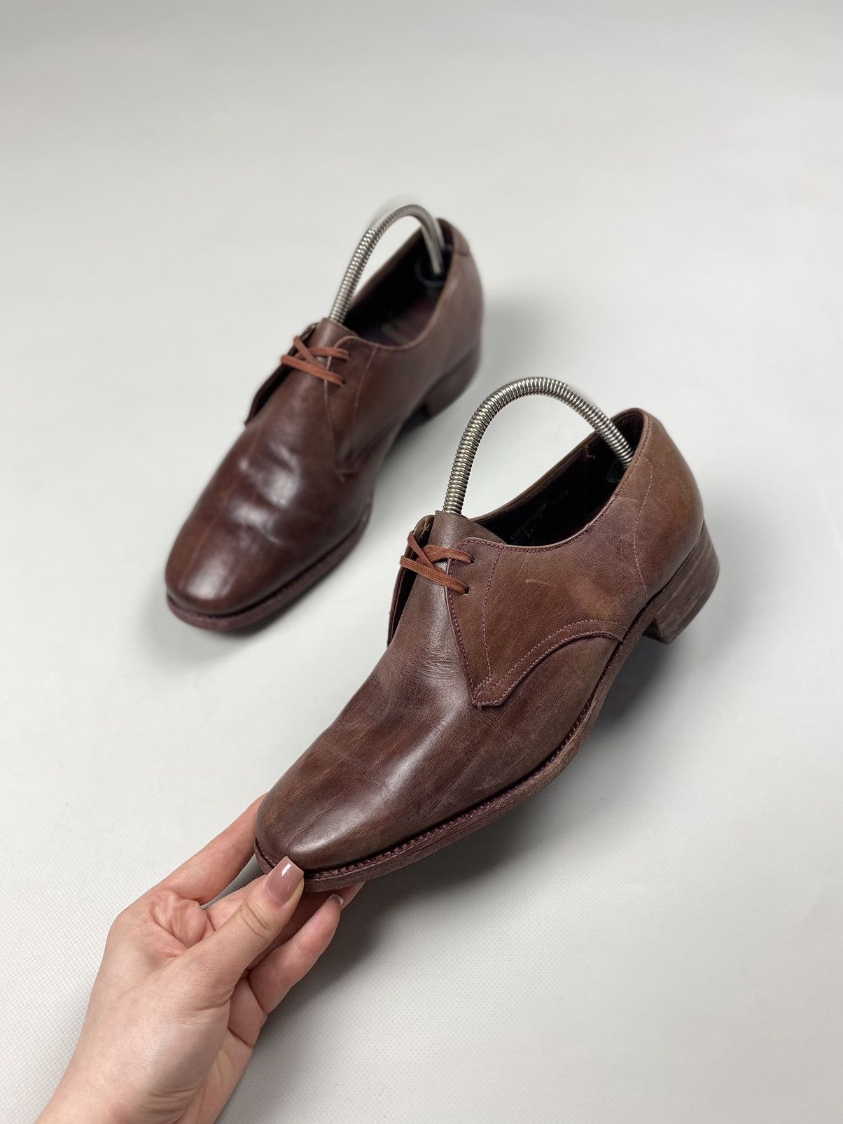 Grenson Grenson Osprey men’s leather formal derby shoes size UK 7 Size US 8 / EU 41 - 11 Thumbnail