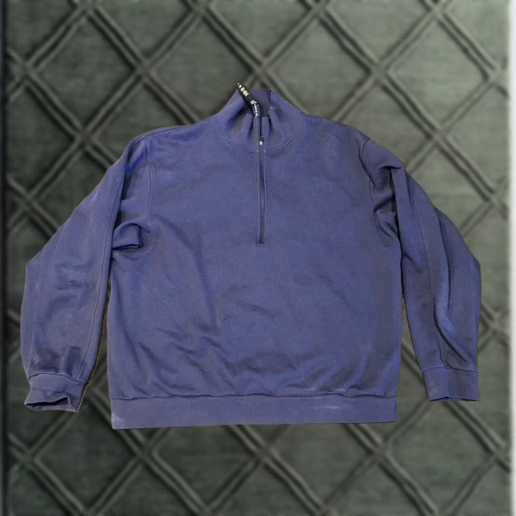 Lululemon Lululemon Navy 1/4 Pullover Performance Shirt Size Men's Large Size US L / EU 52-54 / 3 - 1 Thumbnail