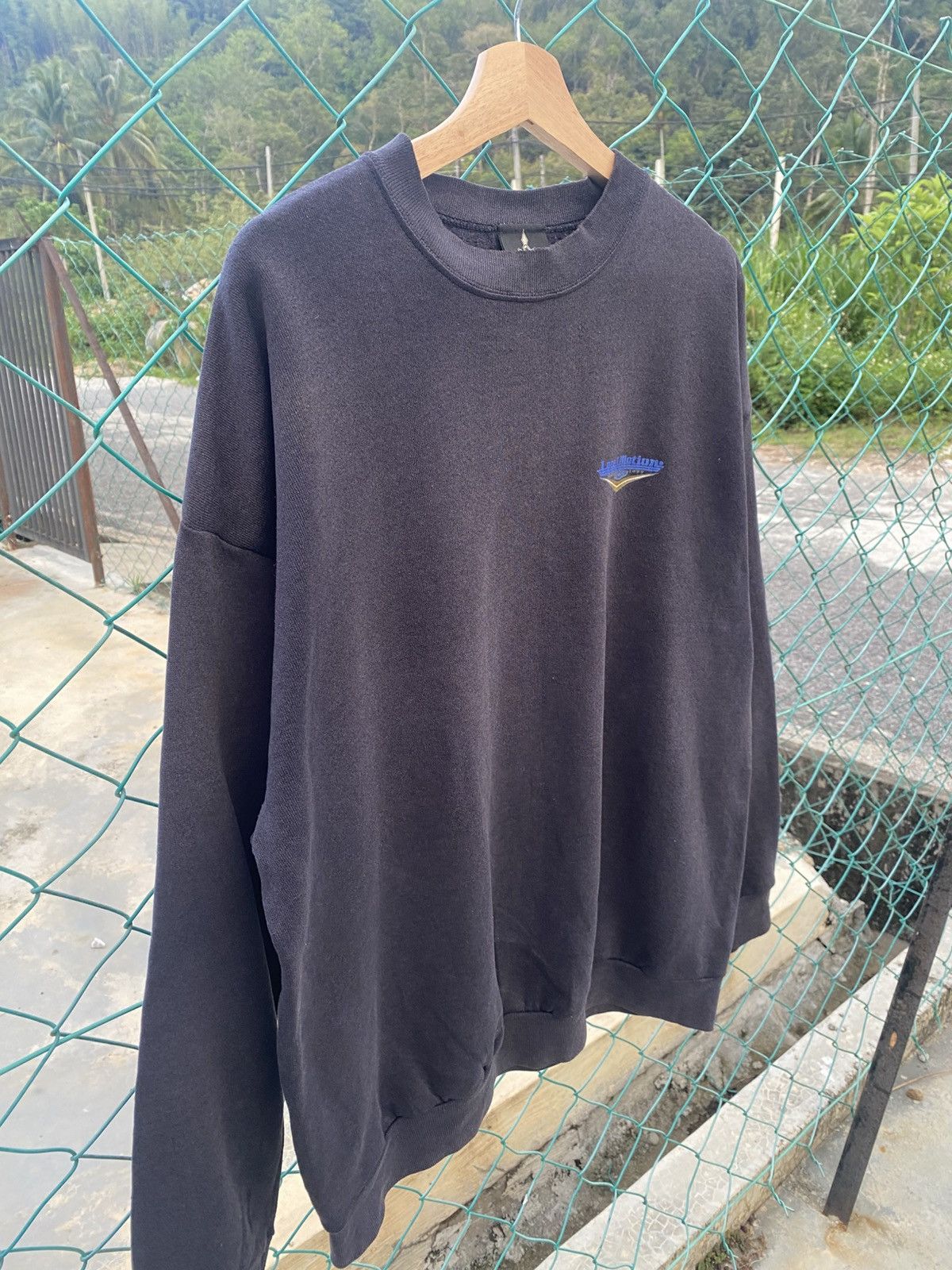 Vintage Distressed Vintage 90’s Local Motion faded blue sweatshirts Size US XL / EU 56 / 4 - 4 Thumbnail