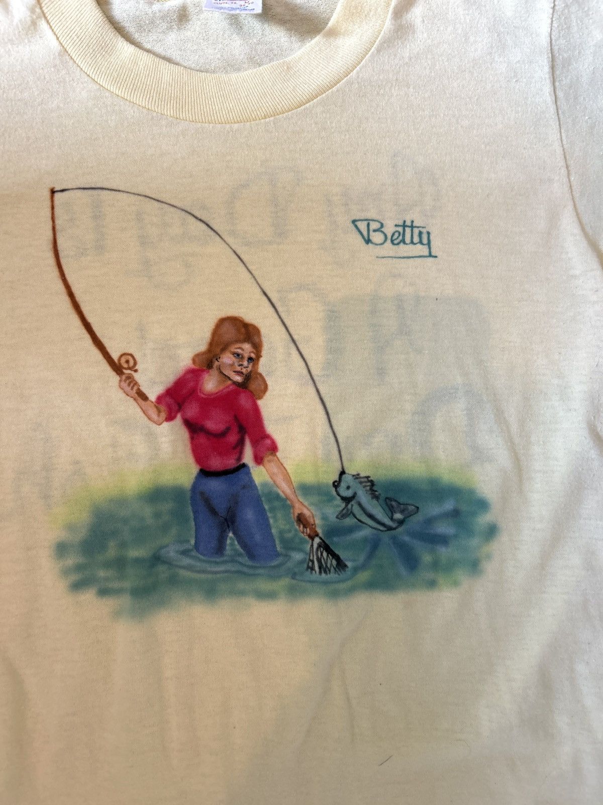 Other Vintage funny fishing shirts Size US XXS / EU 40 - 1 Thumbnail