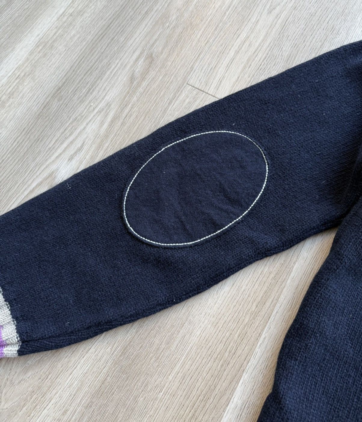 La Martina La Martina Navy Blue Wool Knit Sweater Size US XL / EU 56 / 4 - 9 Thumbnail