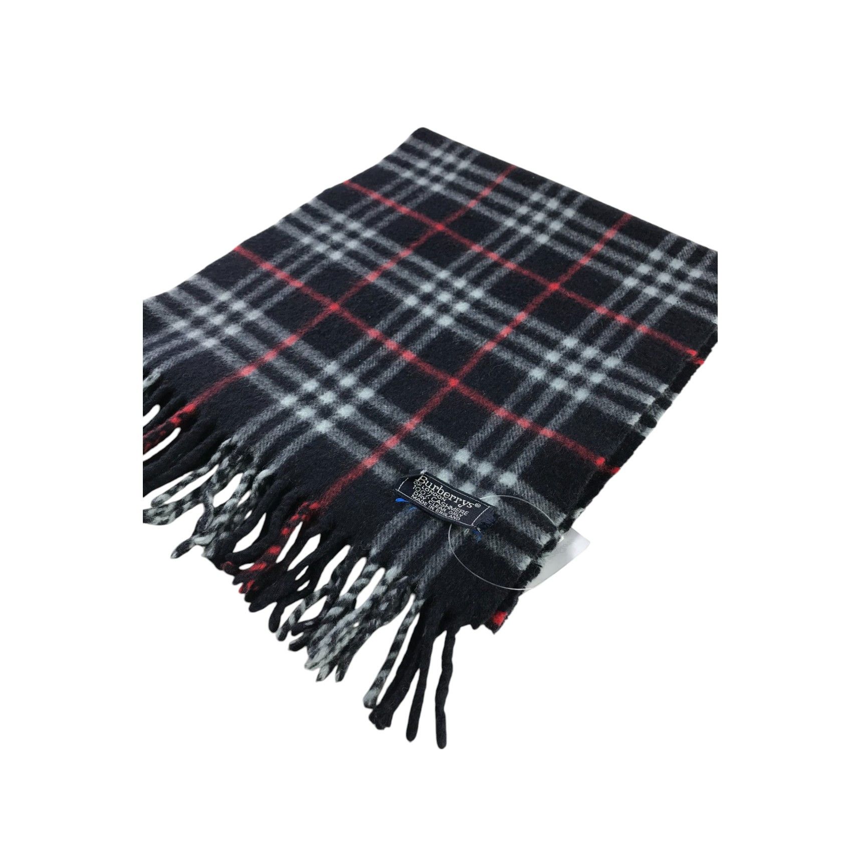 Burberry × Vintage Burberry Scarf / Muffler / Neckwear - WW1826 Size ONE SIZE - 3 Thumbnail