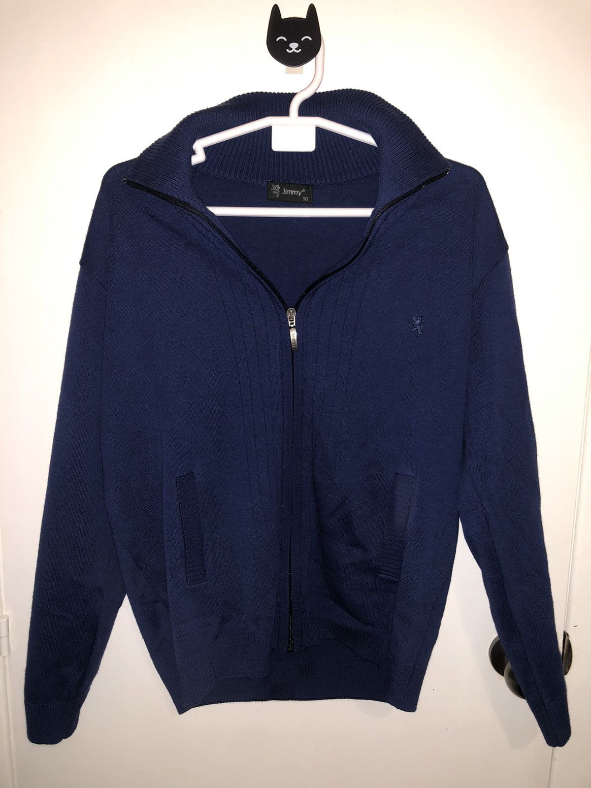 Designer × Vintage Blue Jimmy Cardigan Size US M / EU 48-50 / 2 - 1 Thumbnail
