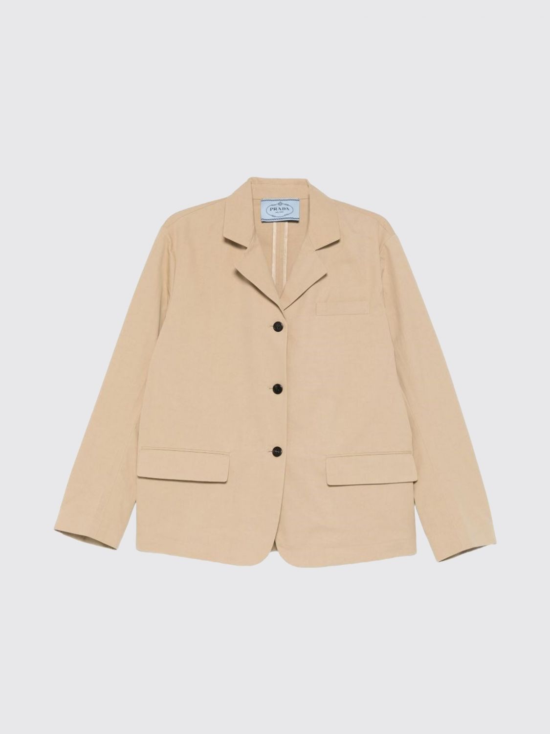 Prada Prada Jacket Woman Nude Size S / US 4 / IT 40 - 1 Preview