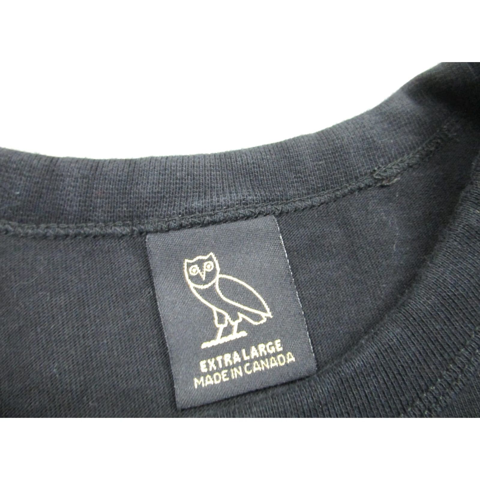 Vintage Octobers Very Own Sweatshirt OVO Canada Mens XL Black Crewneck Embroidered Patch Size US XL / EU 56 / 4 - 7 Thumbnail