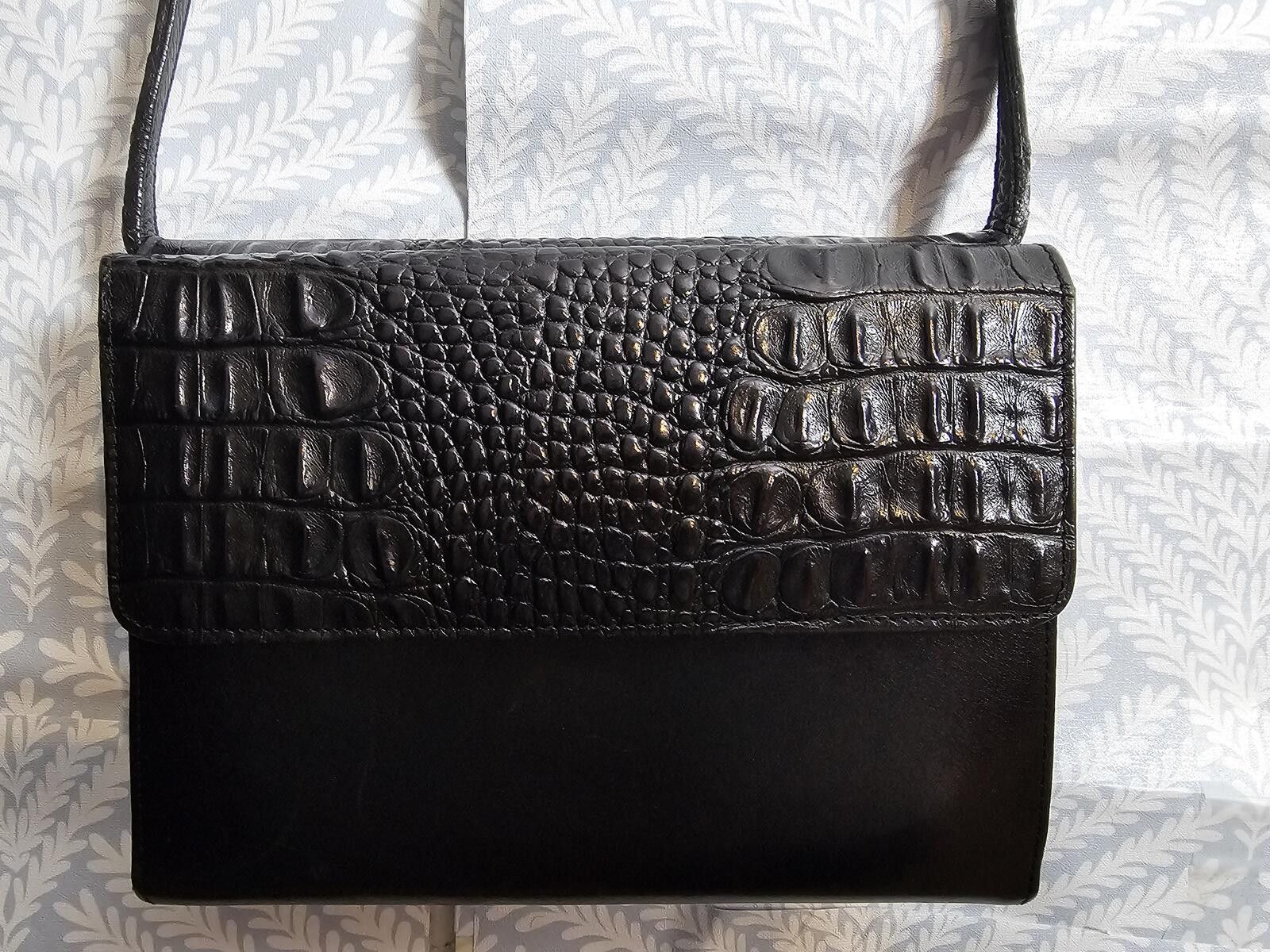 Brighton Brighton Purse Black Womens Medium Leather Size ONE SIZE - 7 Thumbnail