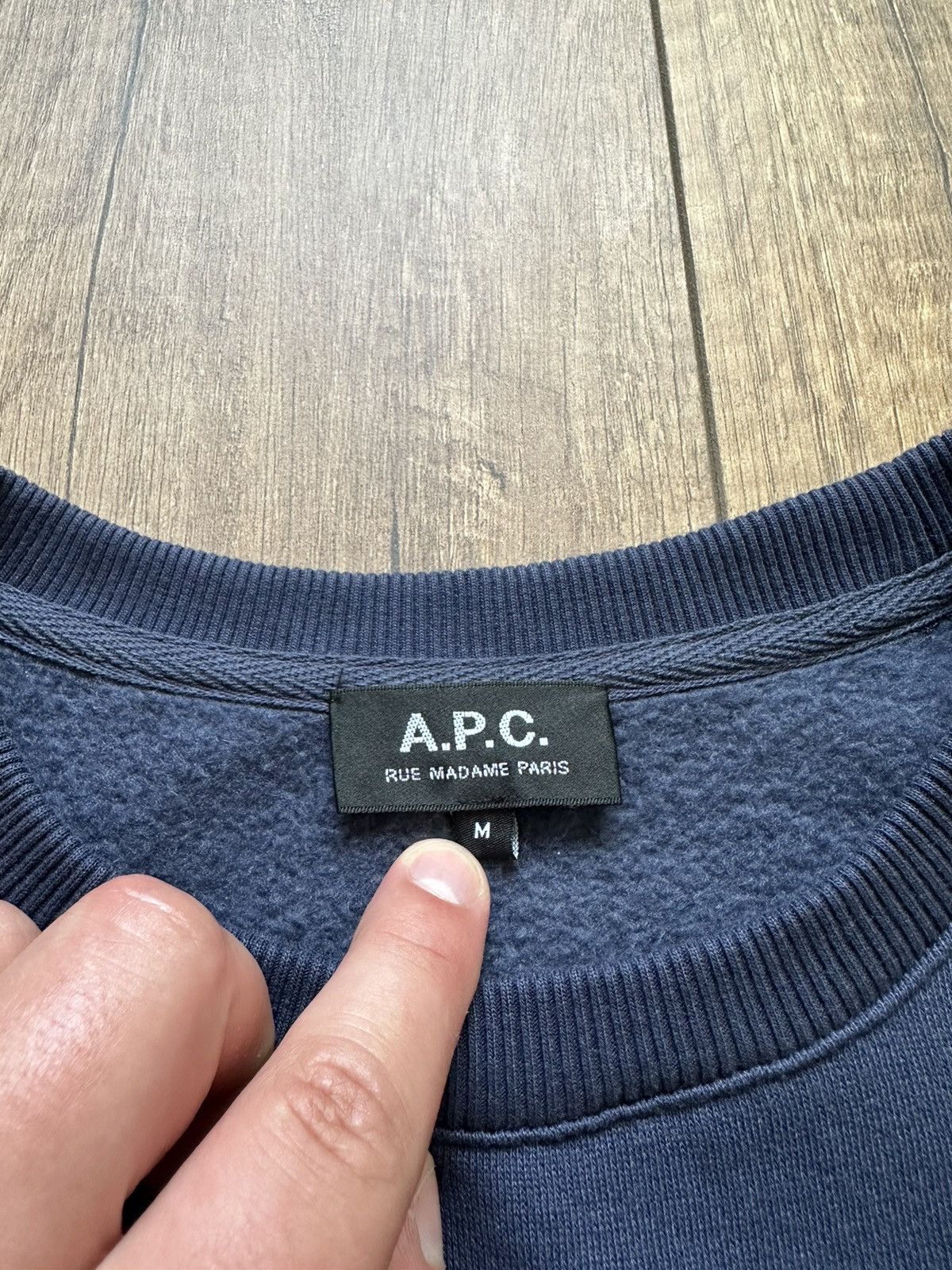 A.P.C. Sweatshirt A.P.C. Rue Madame Paris Size M / US 6-8 / IT 42-44 - 2 Thumbnail