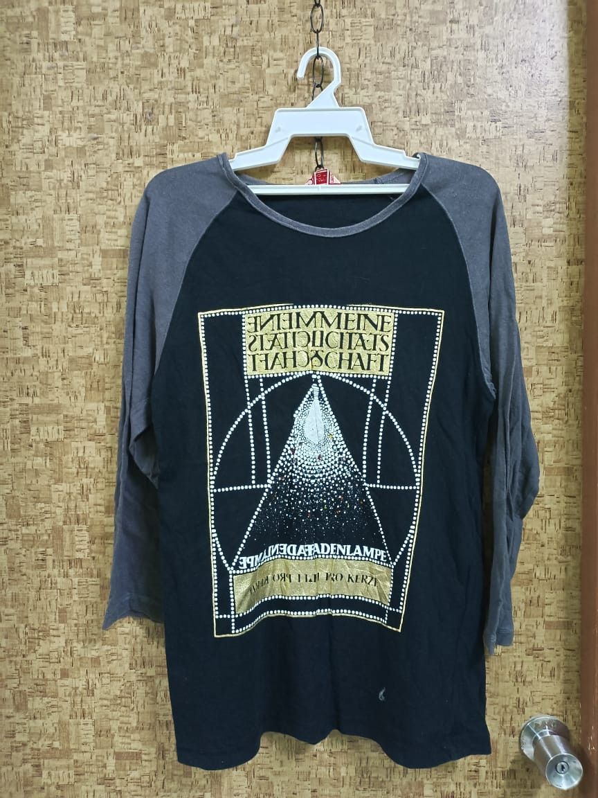 Johnbull RARE JOHNBULL KOJIMA JAPAN ITALIAN DESIGN T SHIRT KAPITAL Size US L / EU 52-54 / 3 - 1 Thumbnail