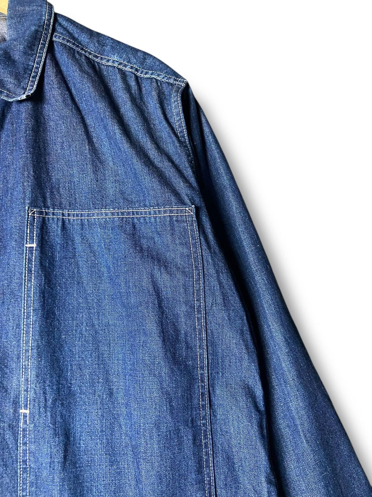 The Real McCoy's The Real Mc Coys’ Dungaree Pullover Denim Jacket (166) Size US M / EU 48-50 / 2 - 5 Thumbnail