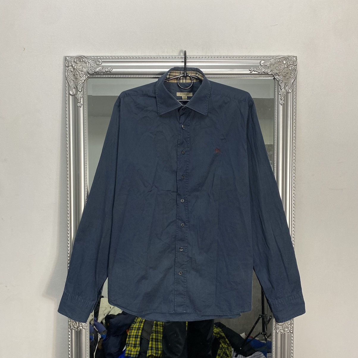 Burberry Vintage Burberry Shirt Size US L / EU 52-54 / 3 - 1 Thumbnail