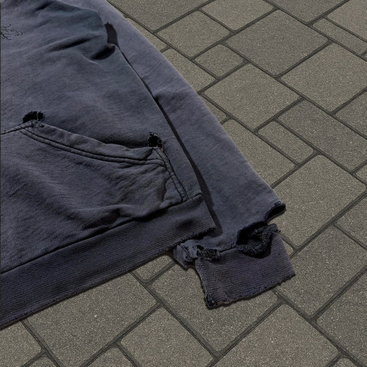 Raf Simons AW02 Raf Simons Black Virginia Creeper Roots Hoodie Size US S / EU 44-46 / 1 - 5 Thumbnail