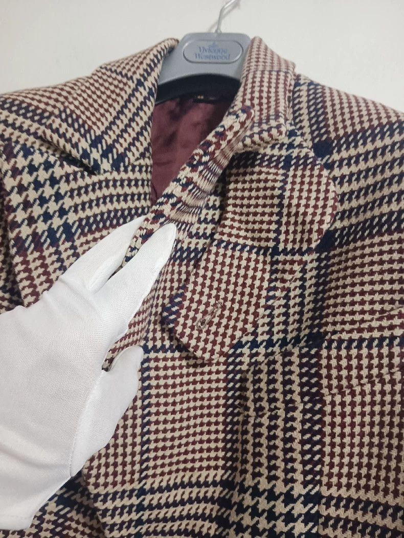 Vivienne Westwood Vivienne Westwood Plaid wool short coat Size M / US 6-8 / IT 42-44 - 2 Thumbnail
