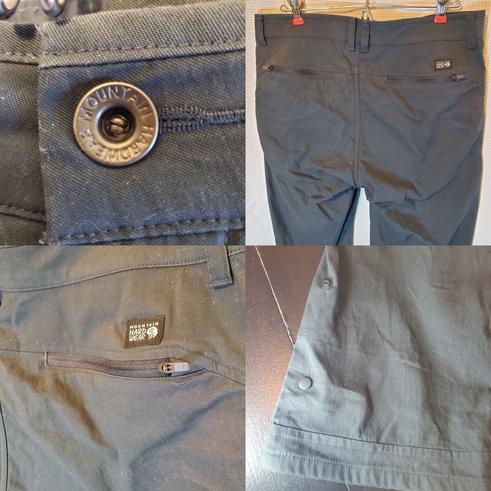 Mountain Hardwear Mountain Hardwear Ridgline Mens Pants Green 32x32 Hiking Casual Workwear Size US 32 / EU 48 - 8 Thumbnail