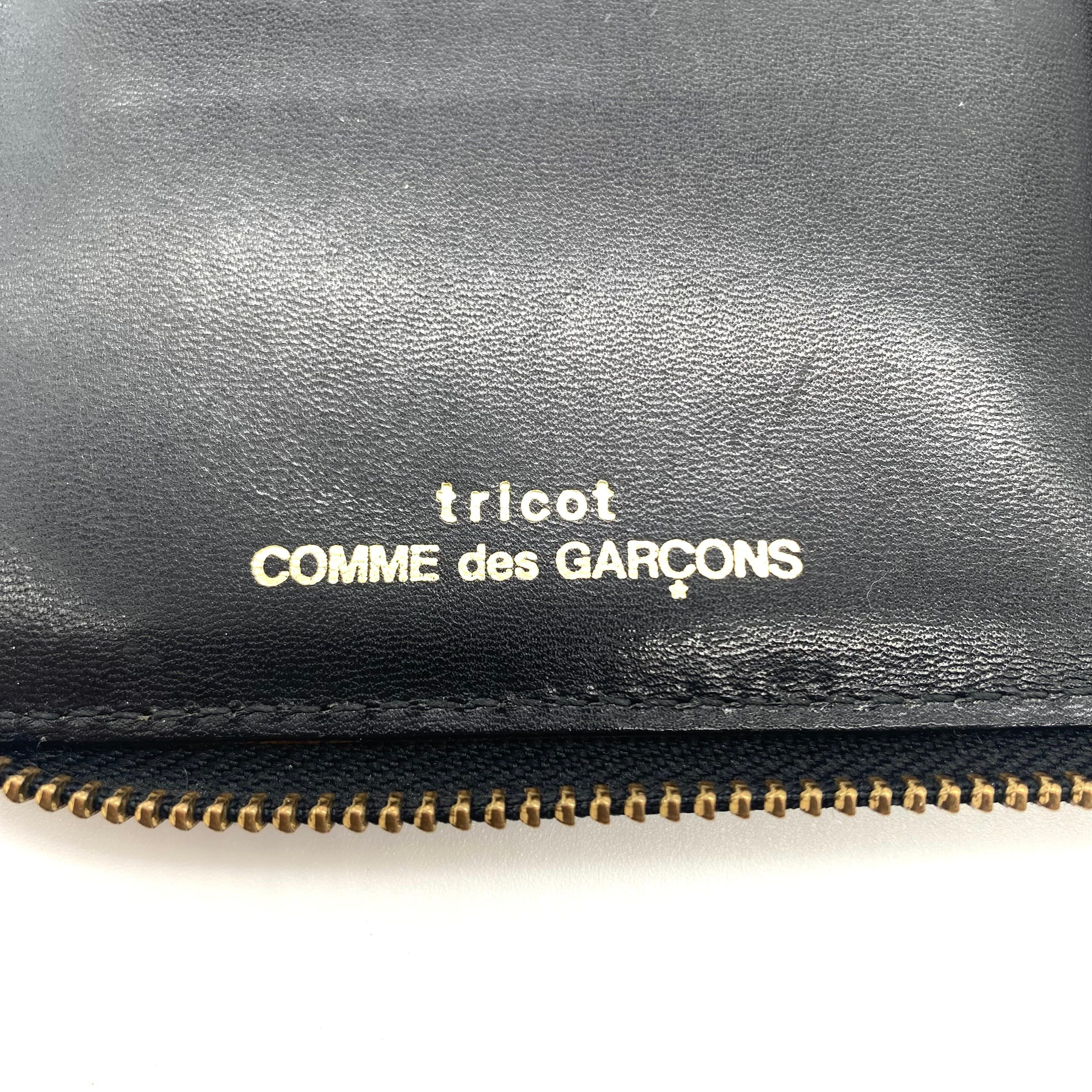 Comme des Garcons COMME des GARCONS Toriko Round Zip Leather Long Wallet Black Size ONE SIZE - 3 Thumbnail