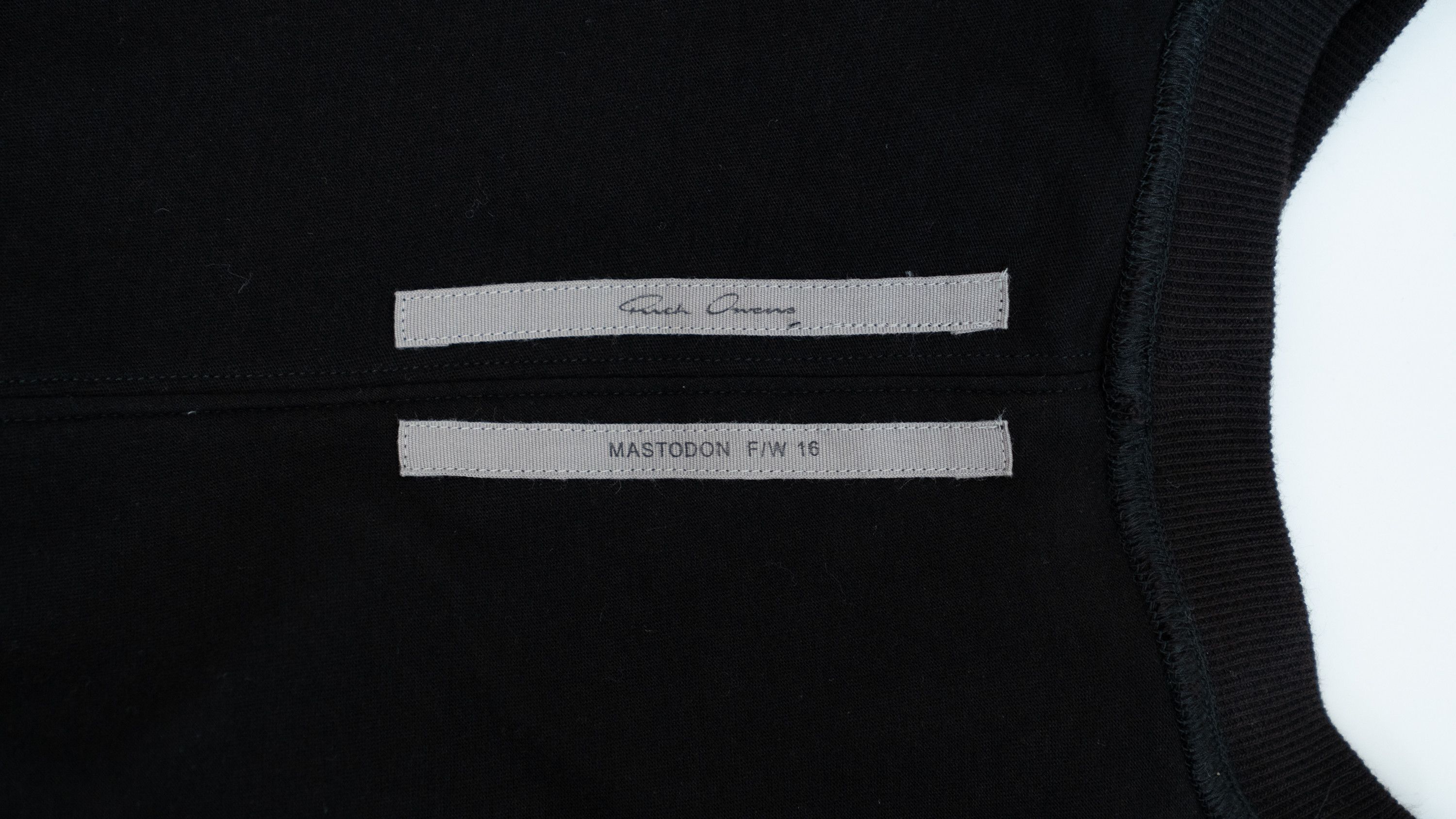 Rick Owens [NEW] 2016FW MASTODON BELTED T Runway Collection Size US S / EU 44-46 / 1 - 6 Thumbnail