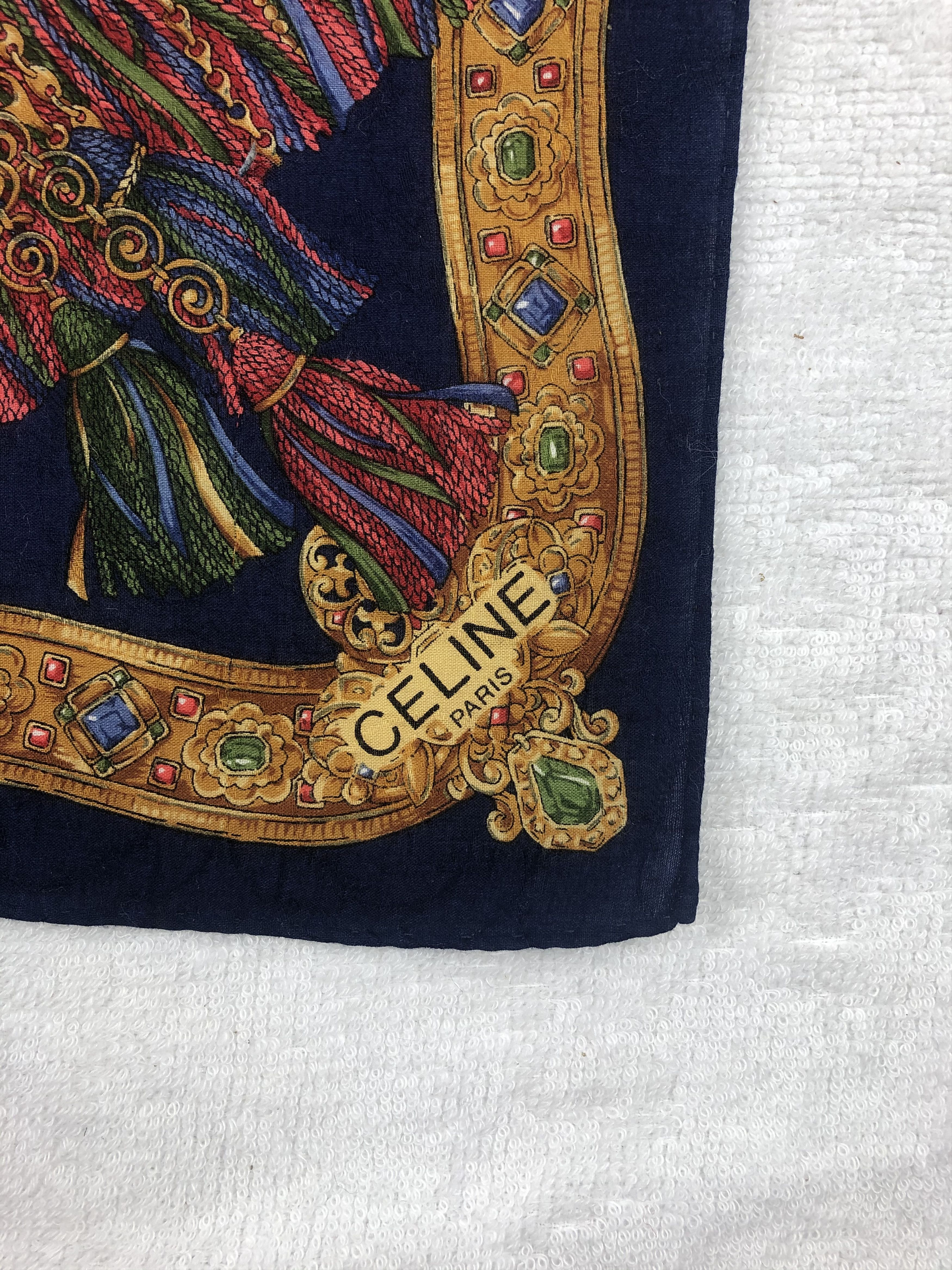 Celine Celine Handkerchief / Bandana / Neckerchief Size ONE SIZE - 4 Thumbnail