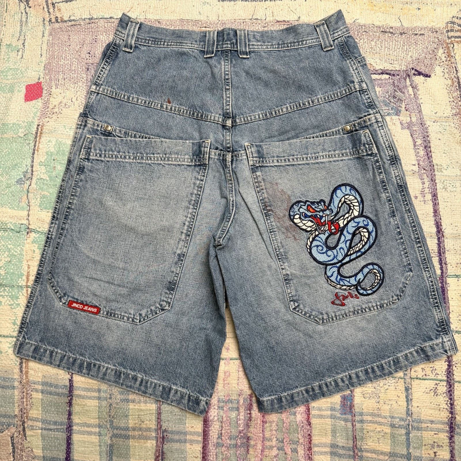 JNCO × Streetwear × Vintage 📌Vintage JNCO JEANS Denim shorts