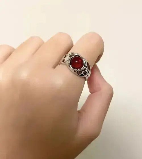 Other Electro Ring Crystal Stone Silver Abstract Star Pop Fantasy Size ONE SIZE - 2 Thumbnail