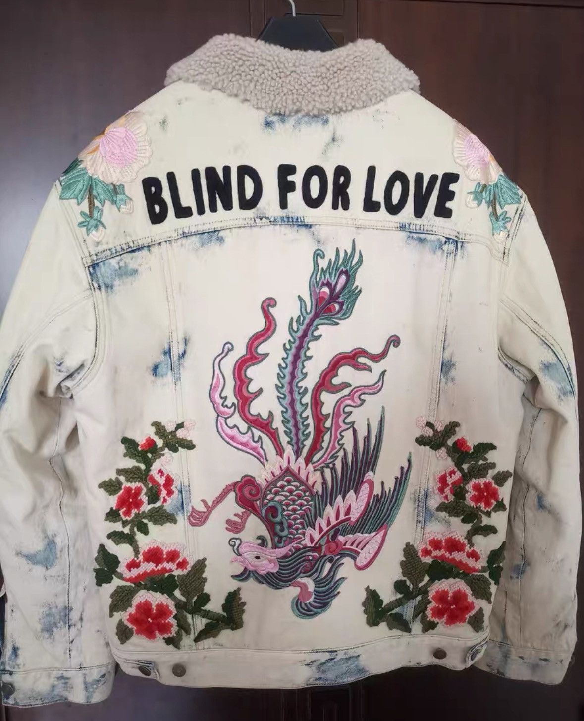 Gucci Gucci Phoenix Flower Embroidery Pickled Lamb Fur Jacket 25 Size US S / EU 44-46 / 1 - 2 Thumbnail