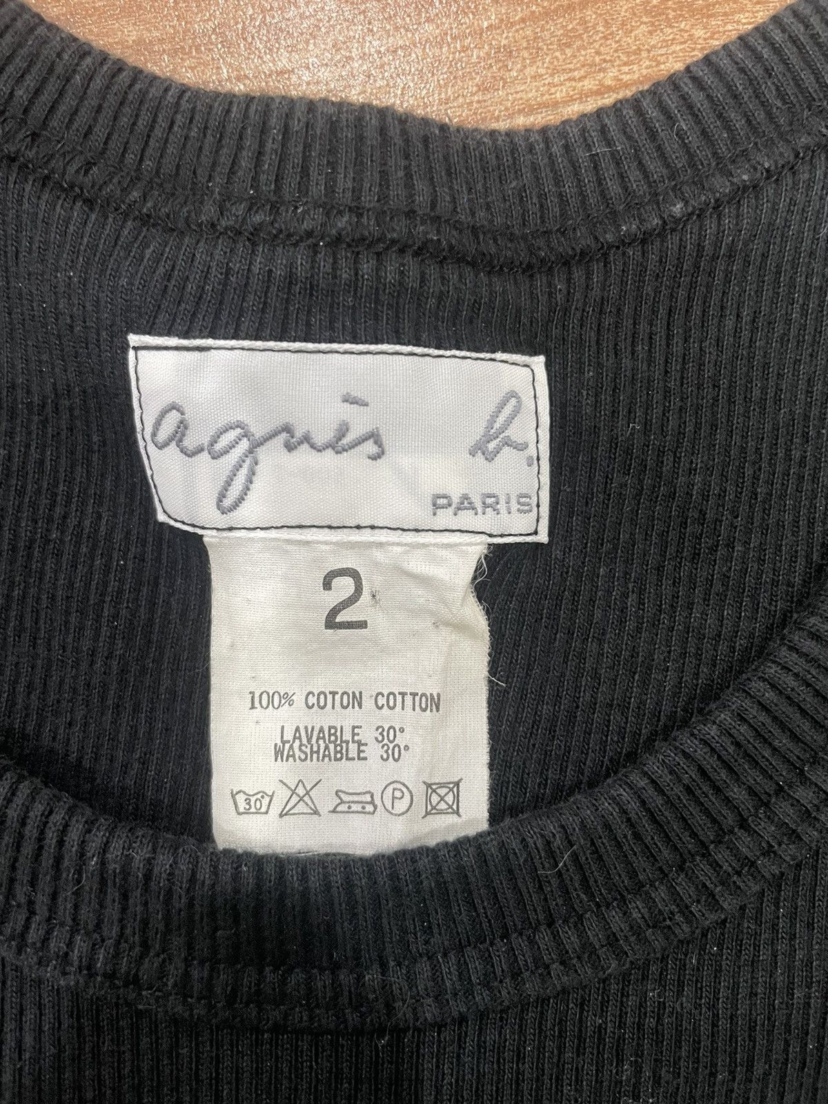 agnes b. Agnes B. Black tank tops Size XS / US 0-2 / IT 36-38 - 3 Thumbnail