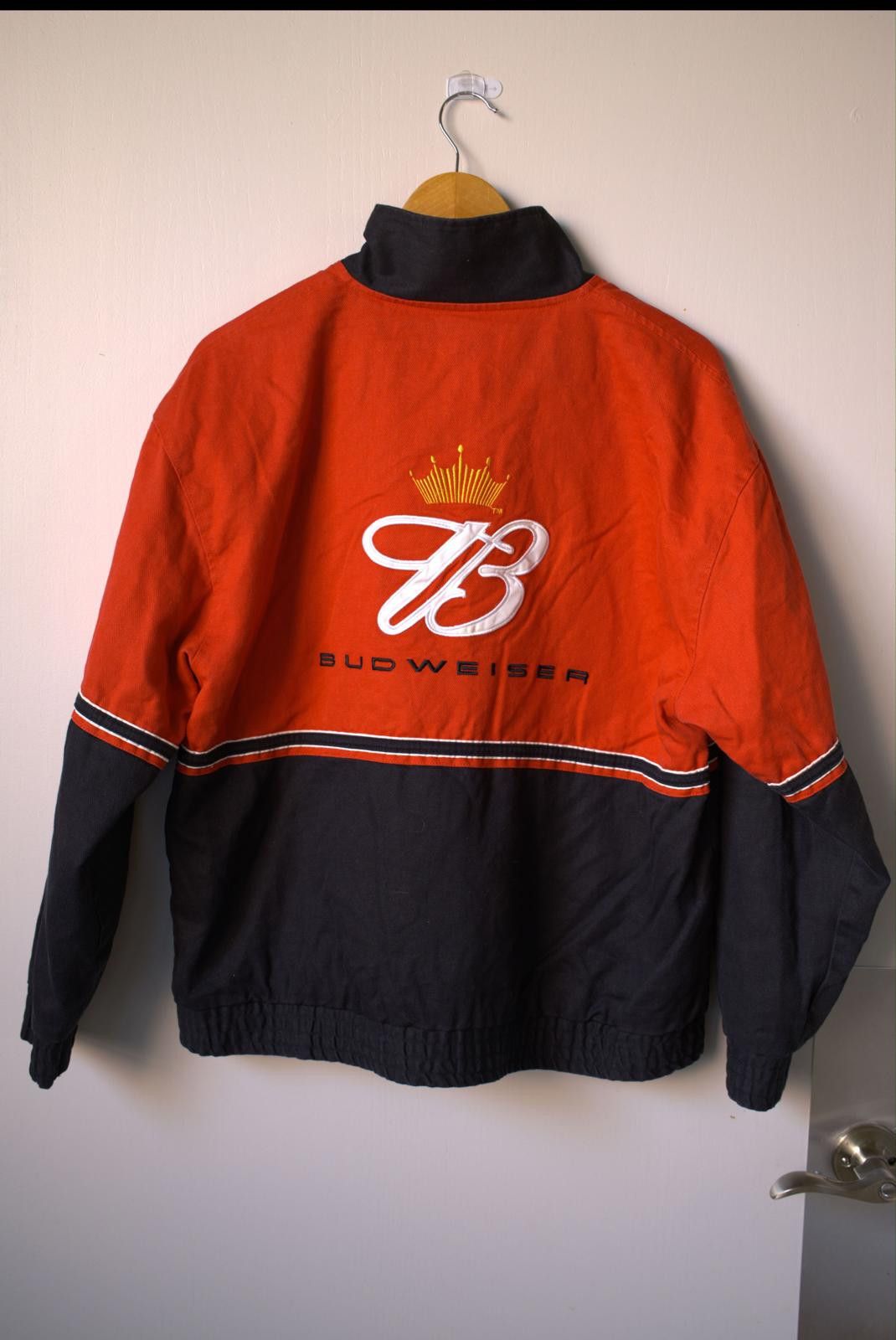 Budweiser 90's Winner's Circle Budweiser Dale Earnhardt Racing Jacket Size ONE SIZE - 2 Thumbnail