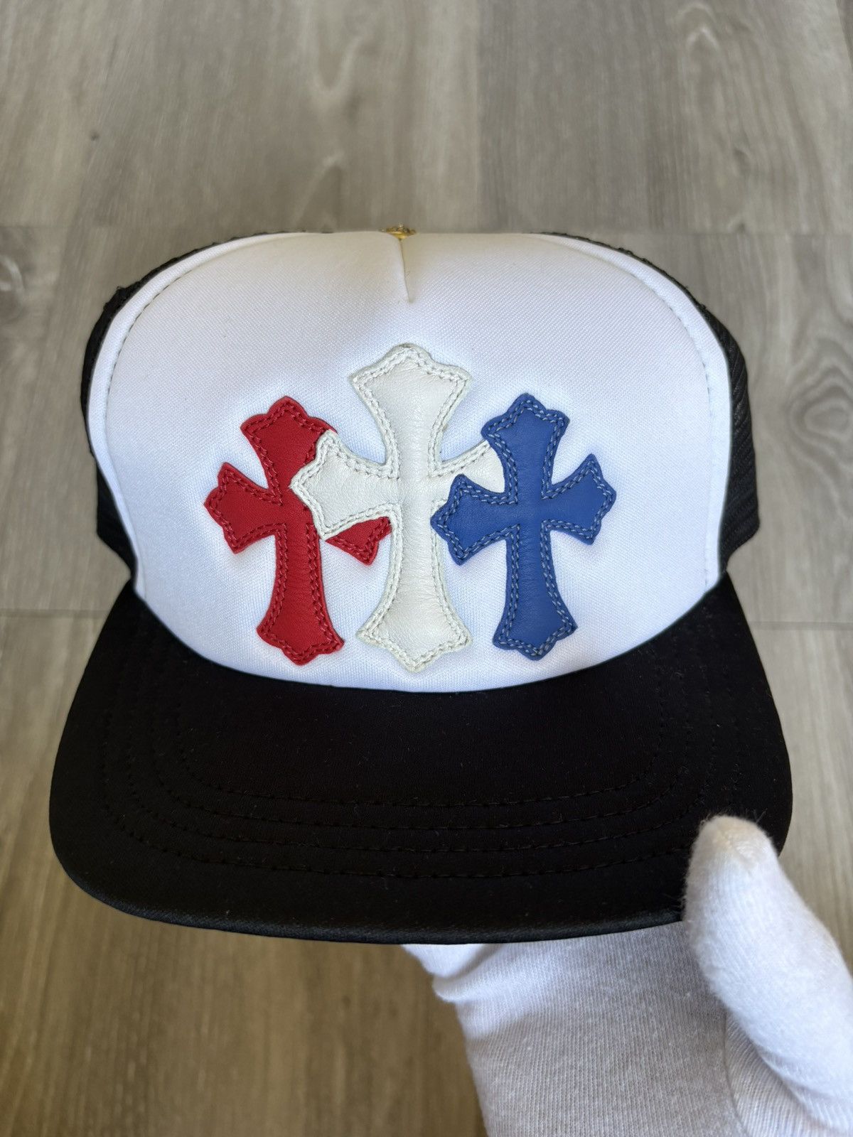 Chrome Hearts Chrome Hearts USA Cemetery Trucker Hat Size ONE SIZE - 2 Thumbnail
