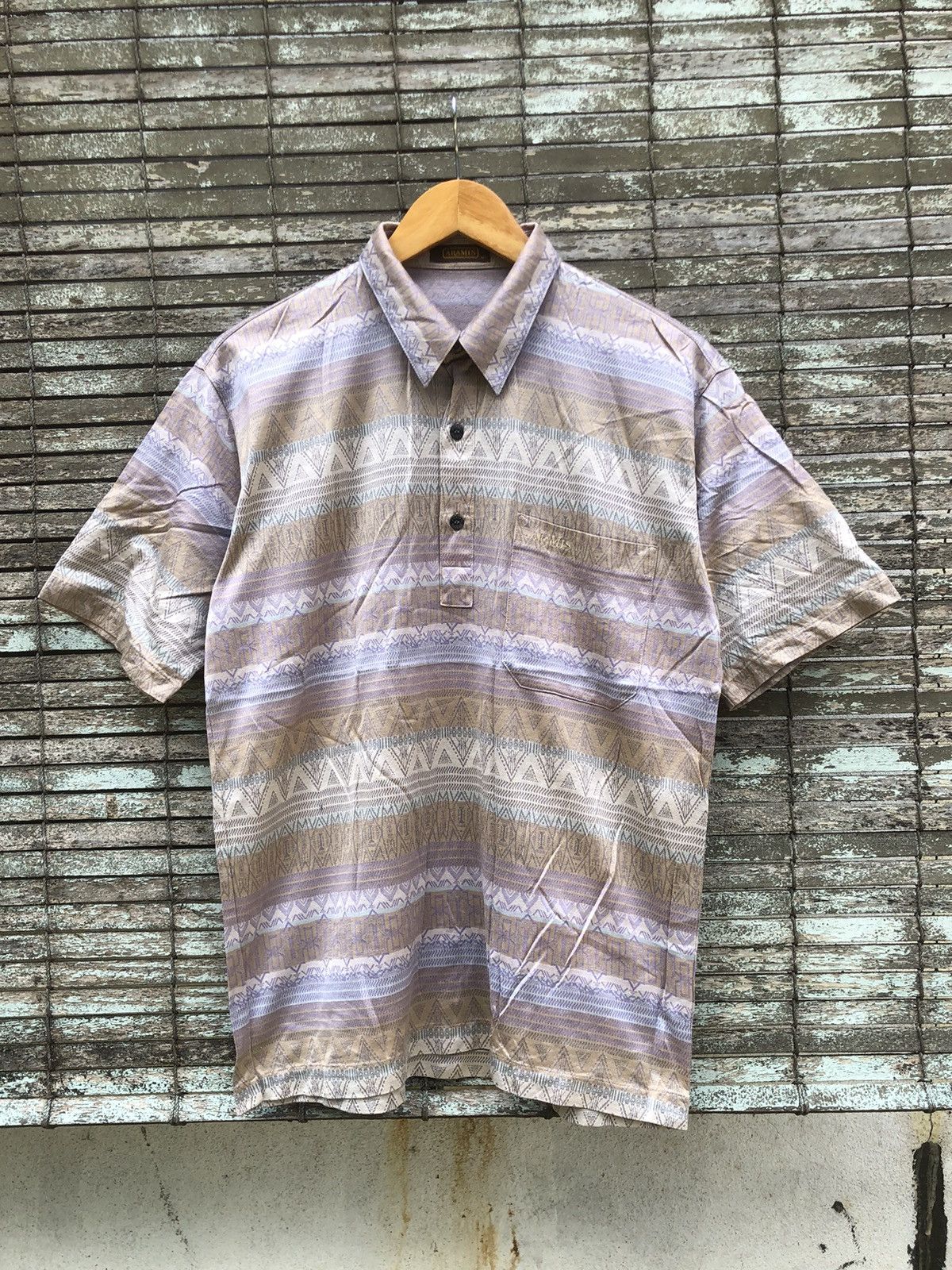 Dior Vntage 90s Aramis Single Pocket Polo Shirt Size US L / EU 52-54 / 3 - 1 Thumbnail