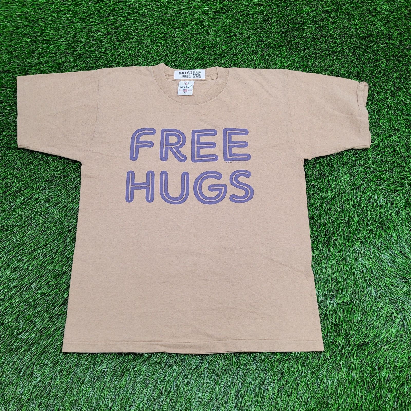 & Other Stories Free-Hug Shirt Womens Medium 20x26 Beige Statement Size M / US 6-8 / IT 42-44 - 1 Thumbnail