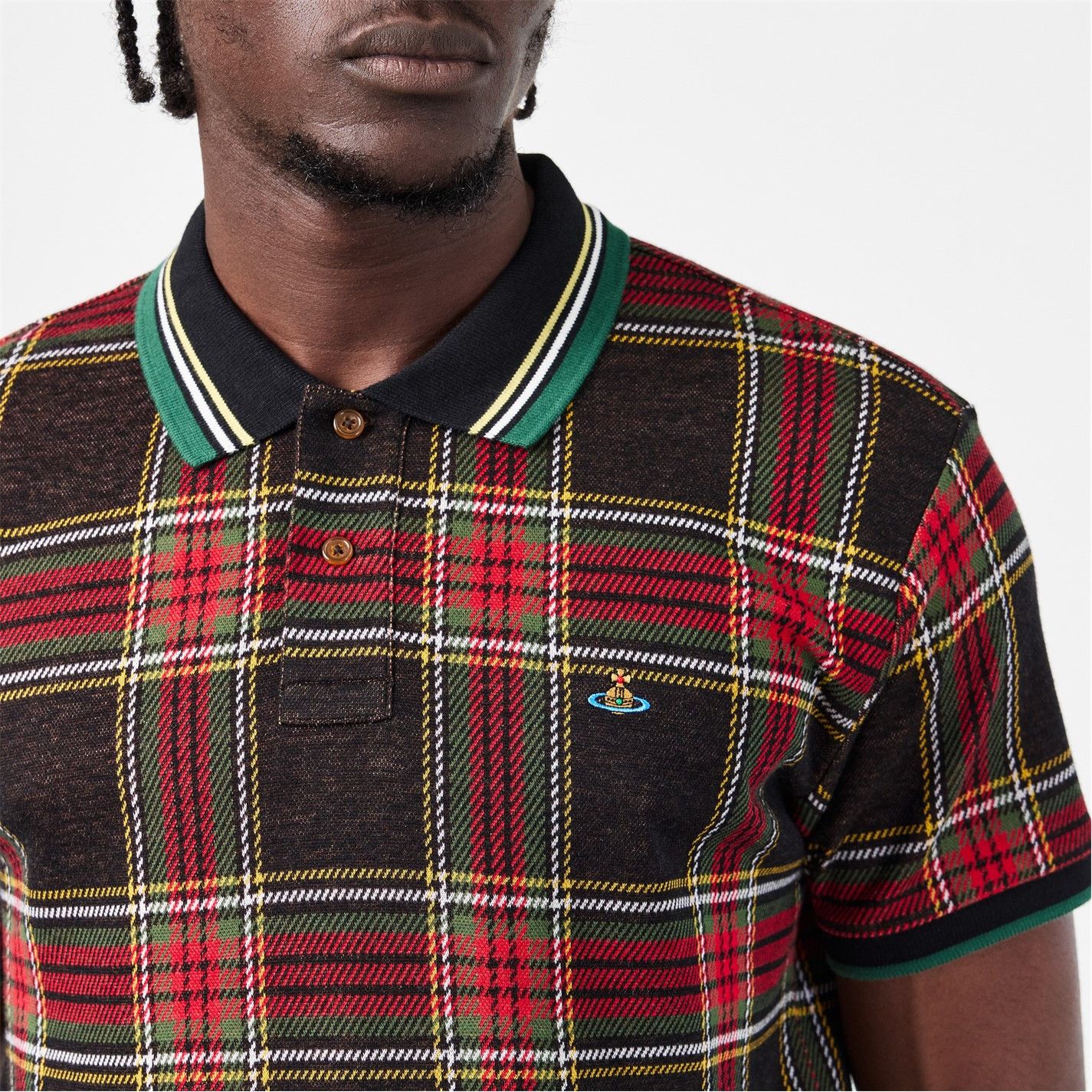 Vivienne Westwood o1g2r1mq0526 Short Sleeve Polo Shirt in Multicolor Size US XXL / EU 58 / 5 - 5 Thumbnail