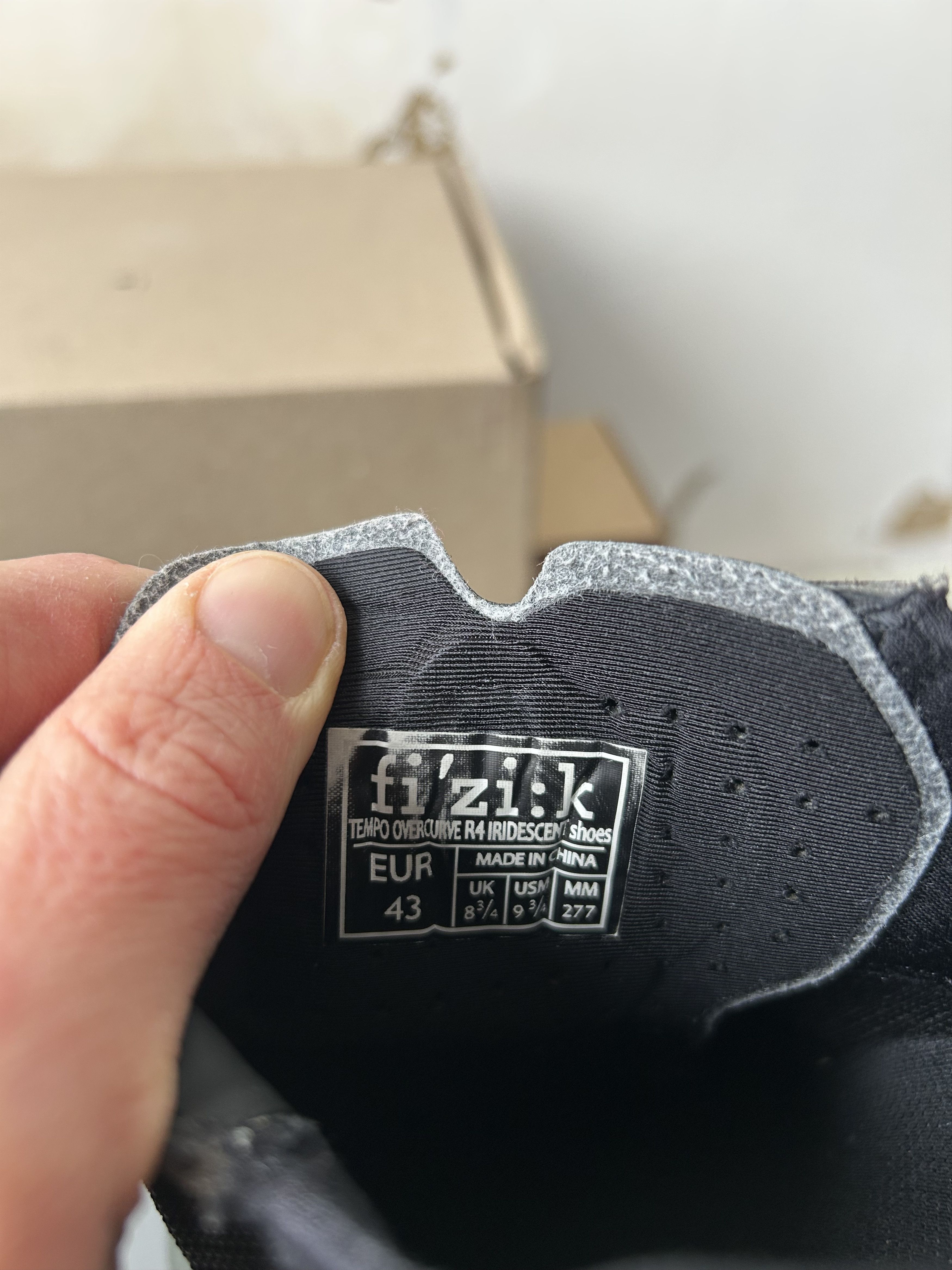Pas Normal Studios Fizik Tempo 43EU Cycling Shoes Size US 10 / EU 43 - 7 Thumbnail