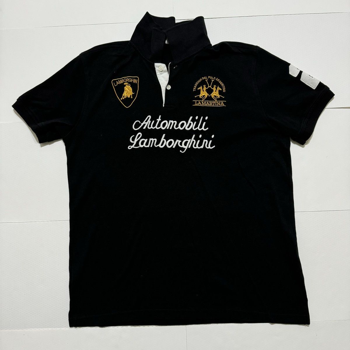 La Martina × Lamborghini La Martina Lamborghini Automobili Polo Shirt Size XXL Size US XXL / EU 58 / 5 - 1 Thumbnail