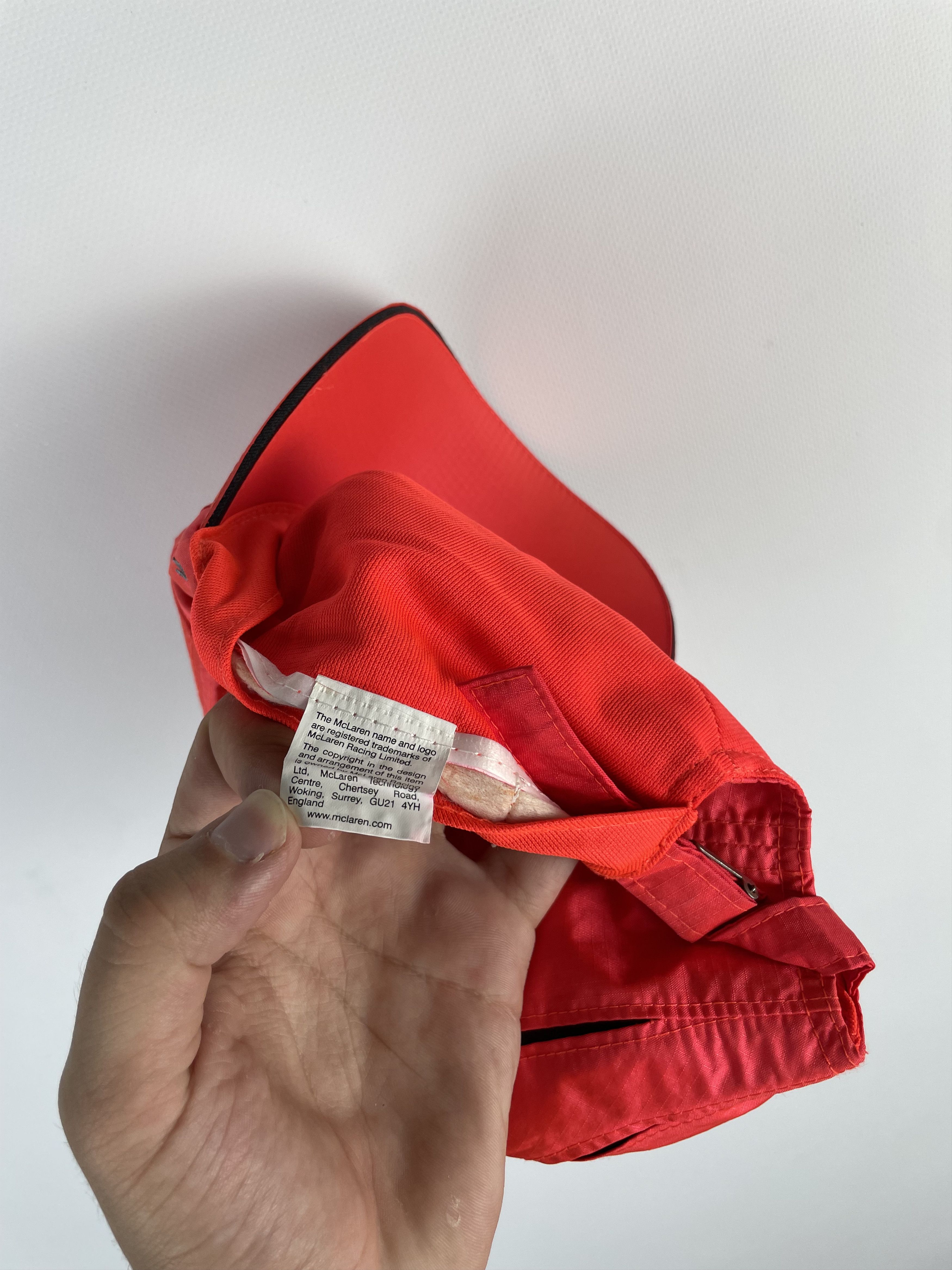 Mercedes-Benz × Vintage McLaren Mercedes Benz Vodafone Cap Hat Size ONE SIZE - 8 Thumbnail