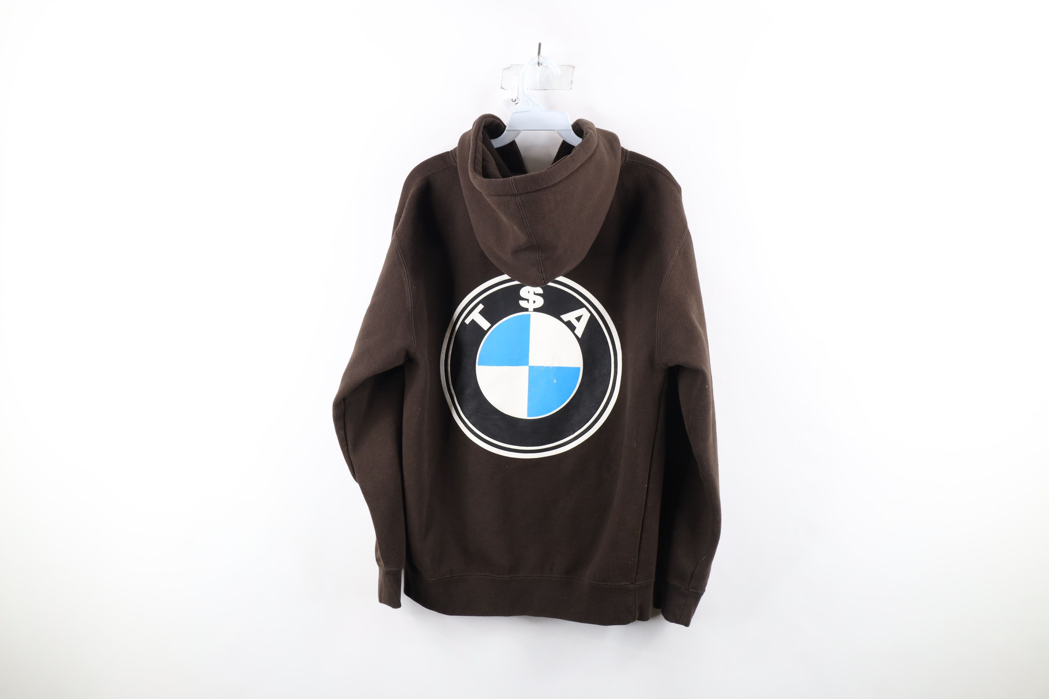 TISA TISA Out Car Logo Big Sean Tyga Full Zip Hoodie Brown USA Size US S / EU 44-46 / 1 - 11 Thumbnail