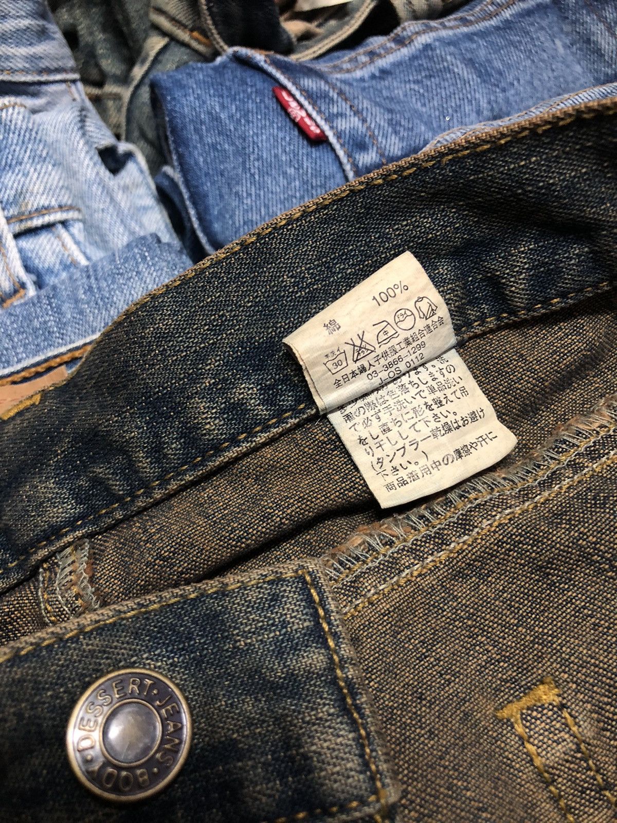 Japanese Brand JAPANESE BRAND BODY DESSERT JEANS DESIGN HAGI STYLE Size US 34 / EU 50 - 12 Thumbnail