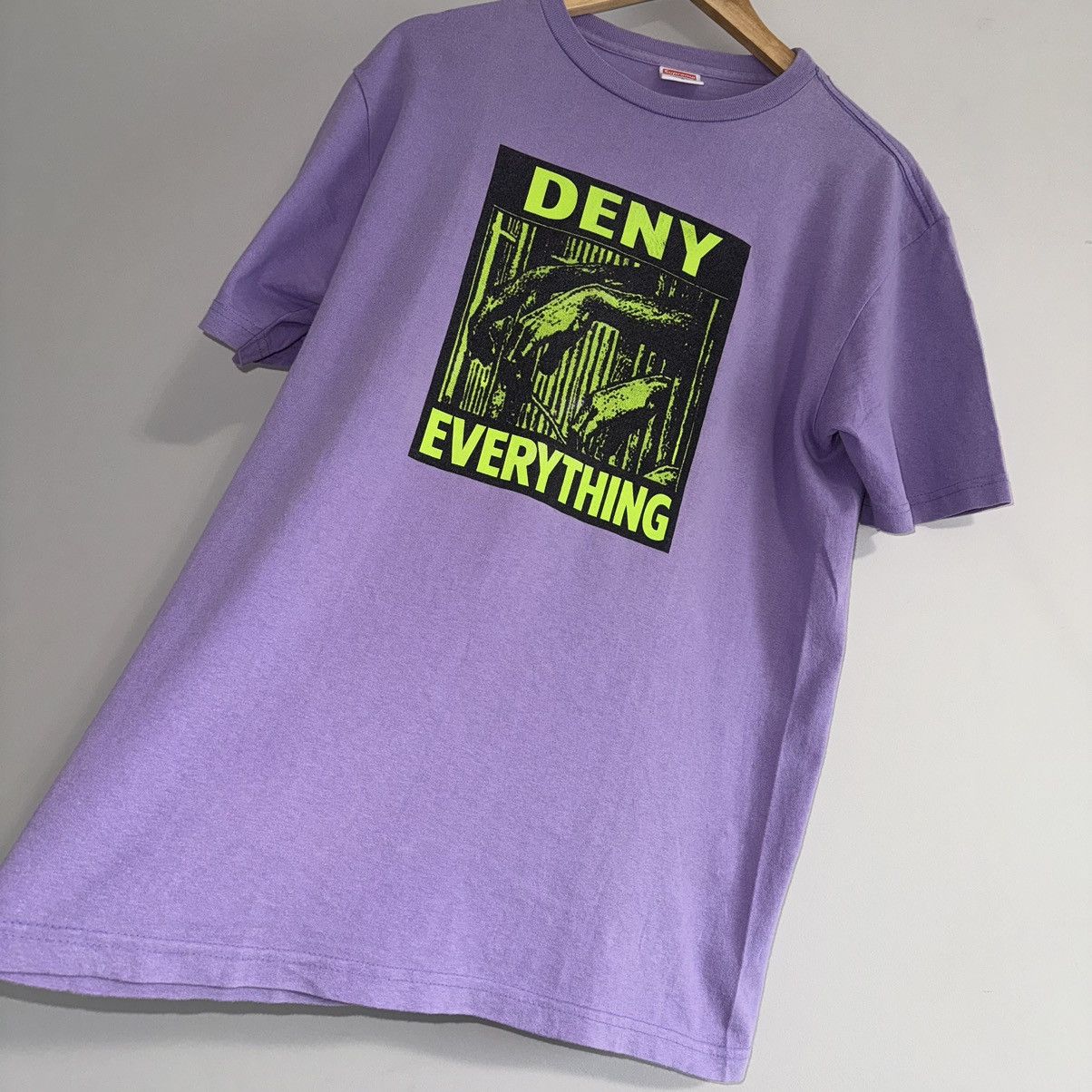 Supreme 2007 Supreme Deny Everything Tee Size US L / EU 52-54 / 3 - 3 Thumbnail