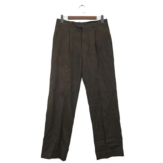 Armani Collezioni Vtg GIORGIO ARMANI COLLEZIONI Made In Italy Casual Pant Size US 30 / EU 46 - 1 Thumbnail