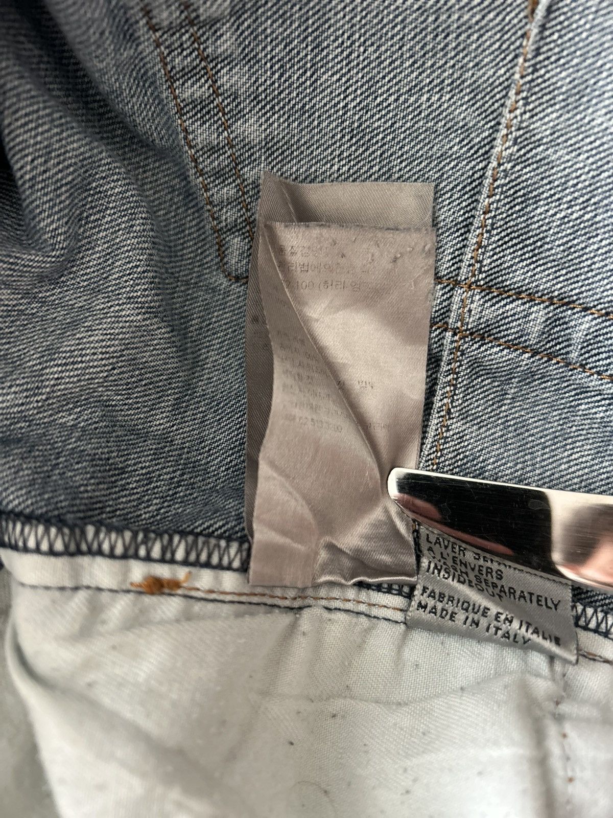 Dior Dior Homme Jeans - KVA Era Blue Denim Size US 33 - 11 Thumbnail