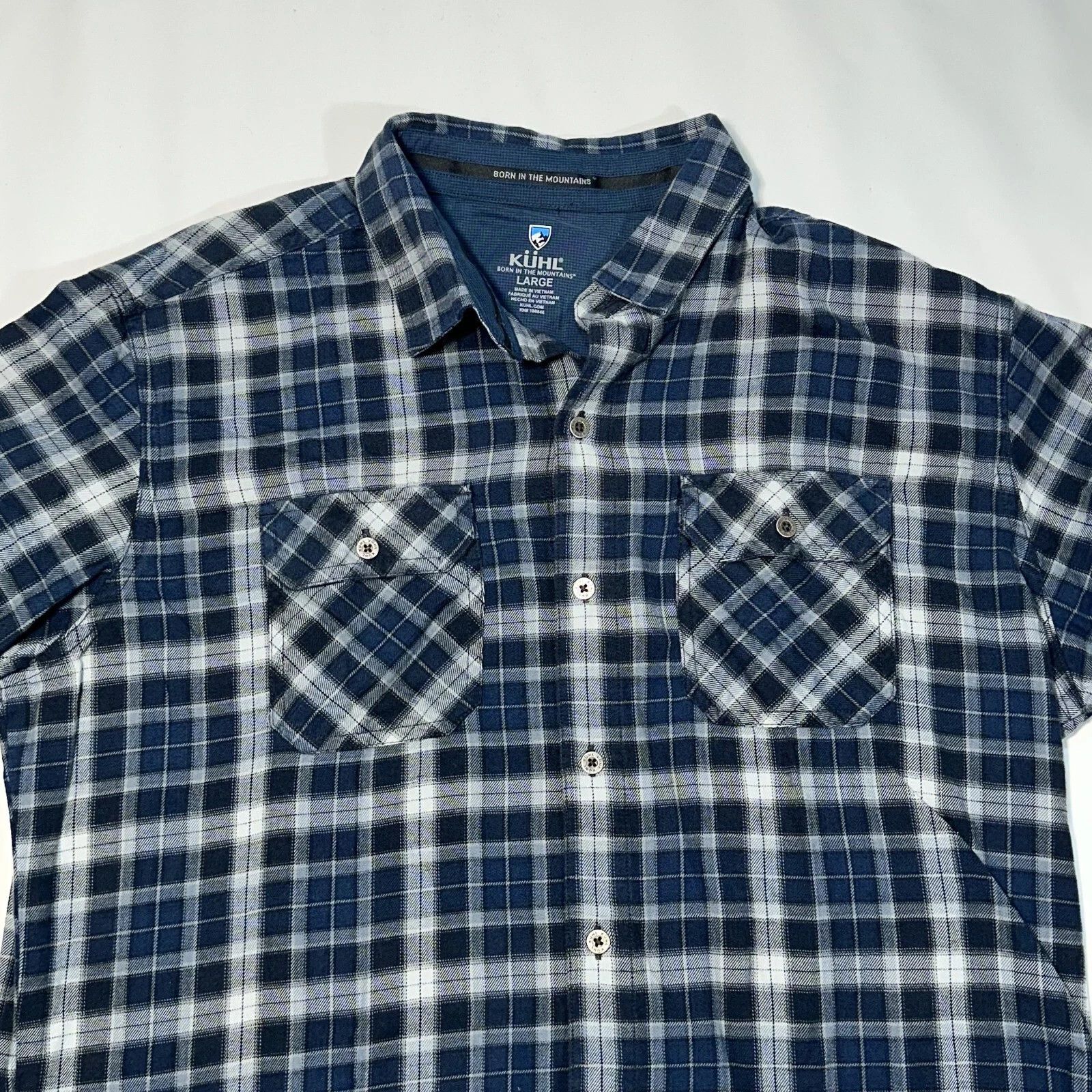 Kuhl Kuhl Dillingr Flannel Shirt Mens Plaid Button Up Outdoor Size US L / EU 52-54 / 3 - 5 Thumbnail