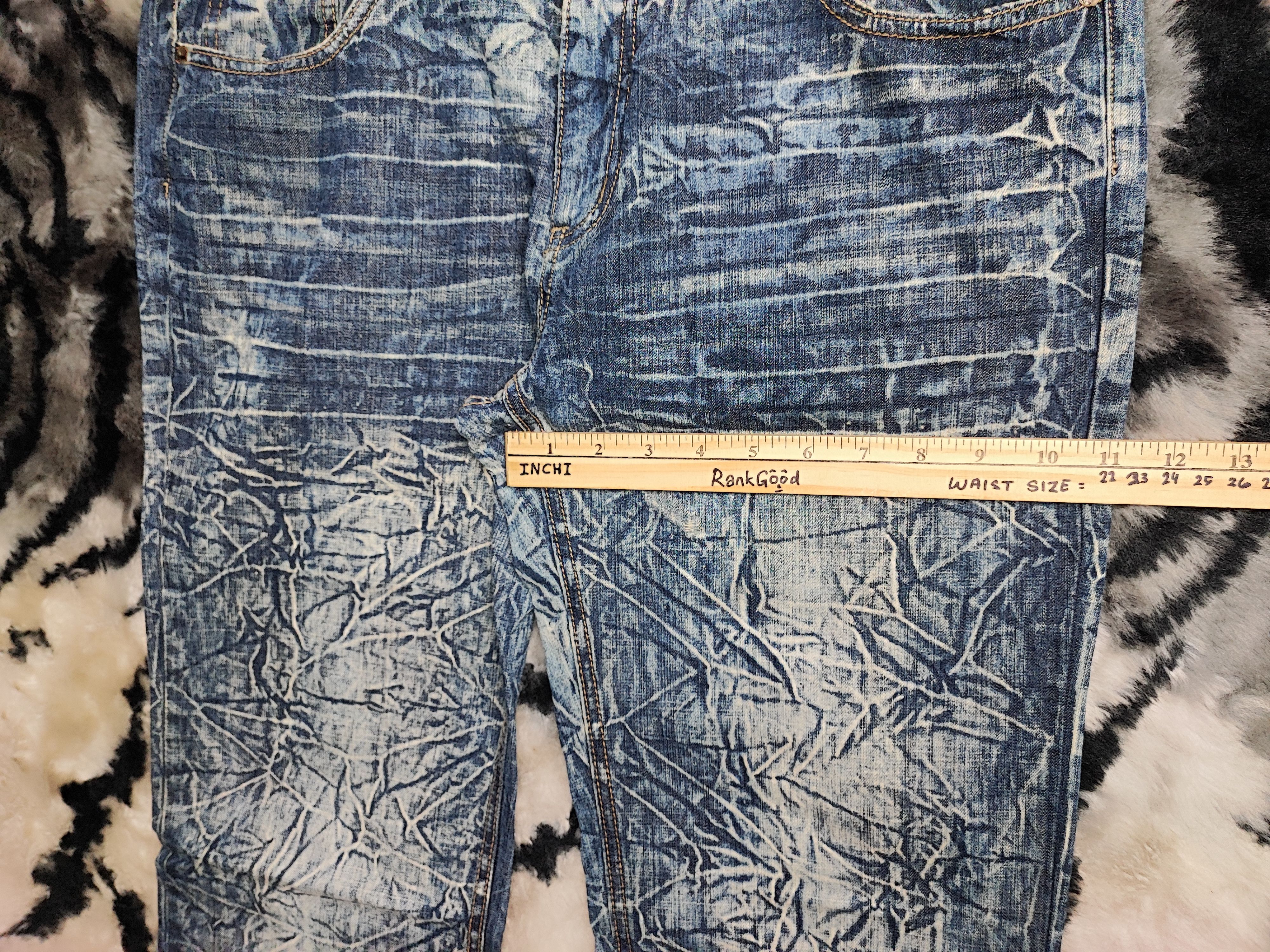 14th Addiction Vintage energy y2k bootcut baggy wide leg flare denim jeans Size US 35 - 7 Thumbnail