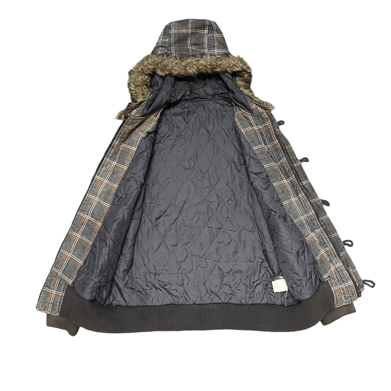 If Six Was Nine Vintage Eastacot Fur Hooded Jacket ifsixwasnine lgb Size US S / EU 44-46 / 1 - 7 Thumbnail