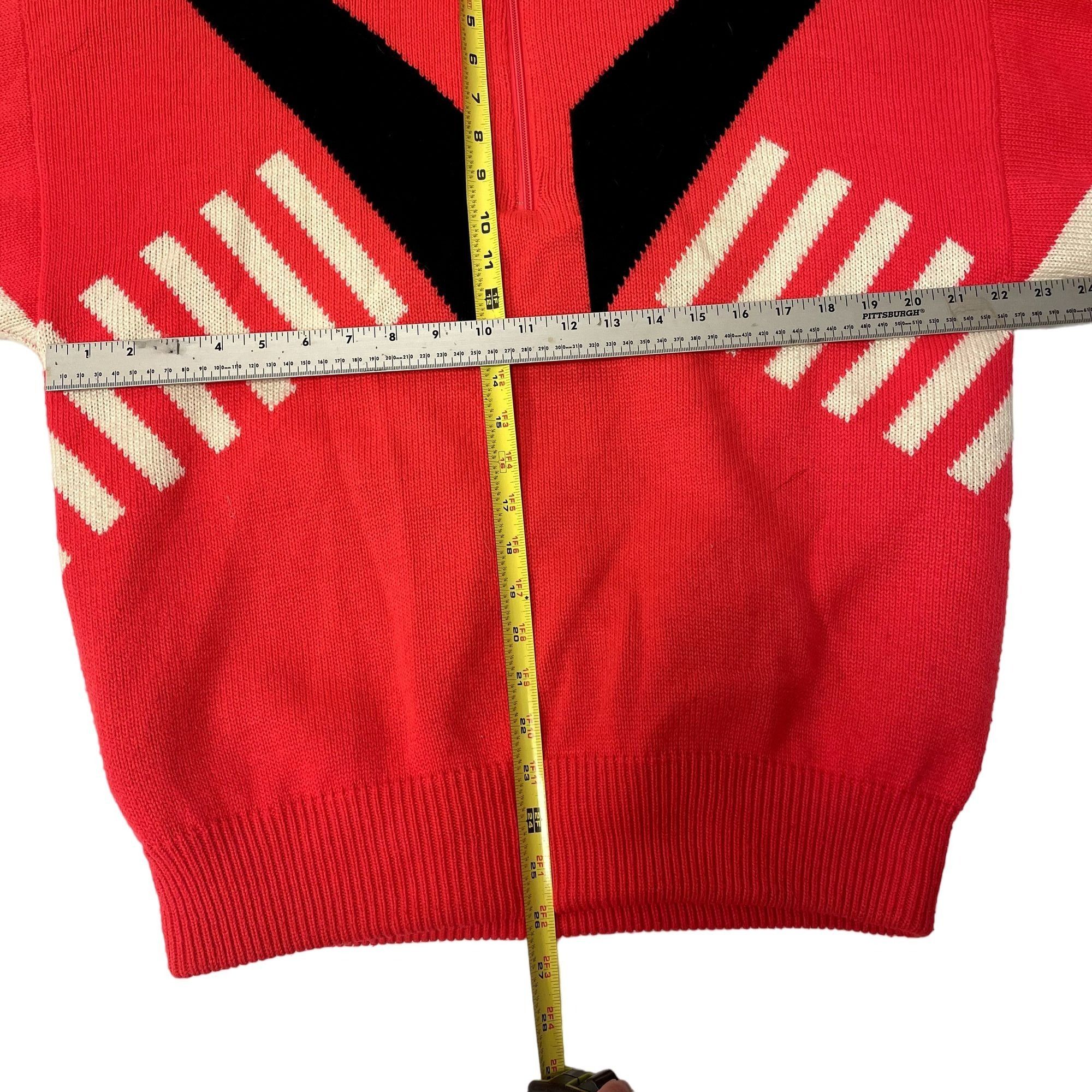 Obermeyer Vtg Obermeyer Sport Pullover SKYING NEON pink orange Sweater Size US L / EU 52-54 / 3 - 8 Thumbnail