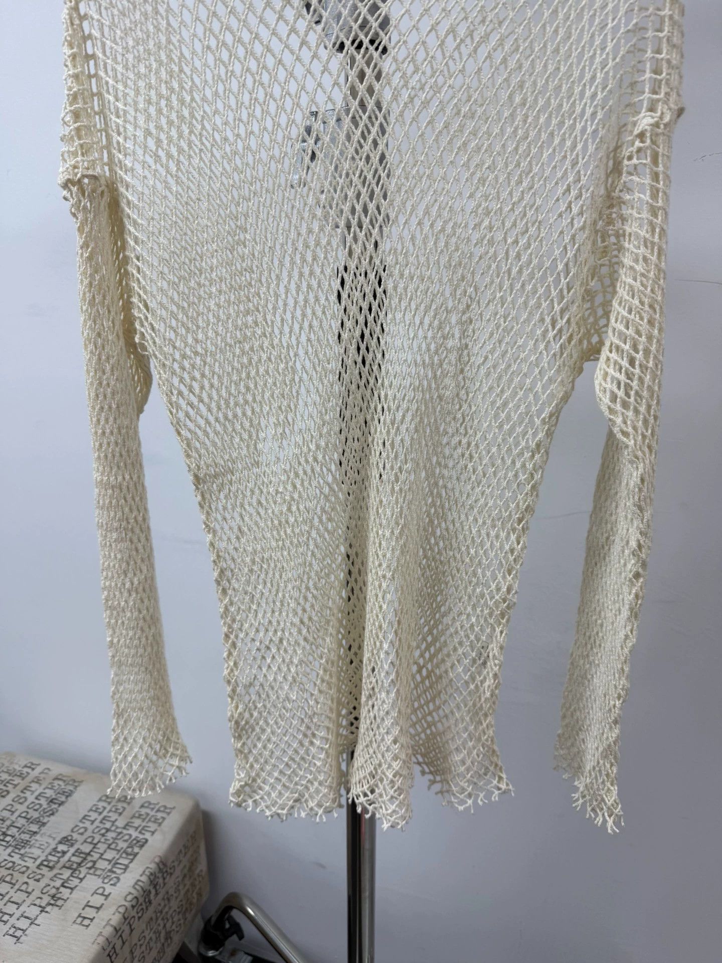 Diesel Dries van noten mesh cream-colored base layer Size US S / EU 44-46 / 1 - 2 Thumbnail