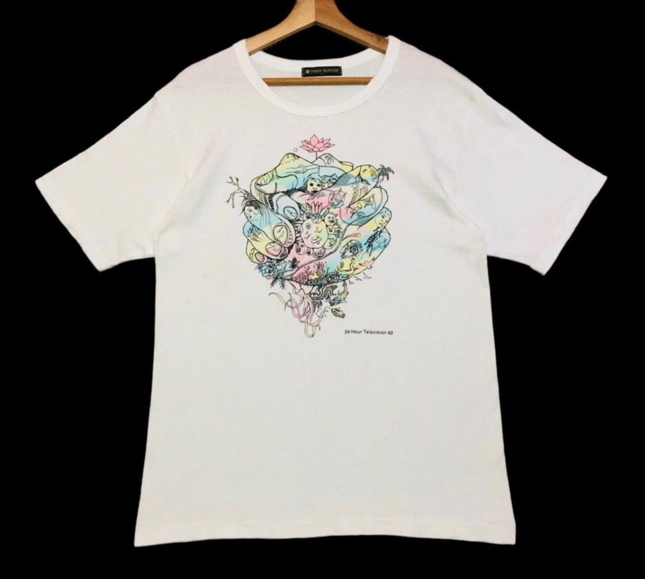 Takashi Murakami 🔥Hot Art Limited Edition 24 Hour Television Japanese Brand Size US M / EU 48-50 / 2 - 1 Thumbnail